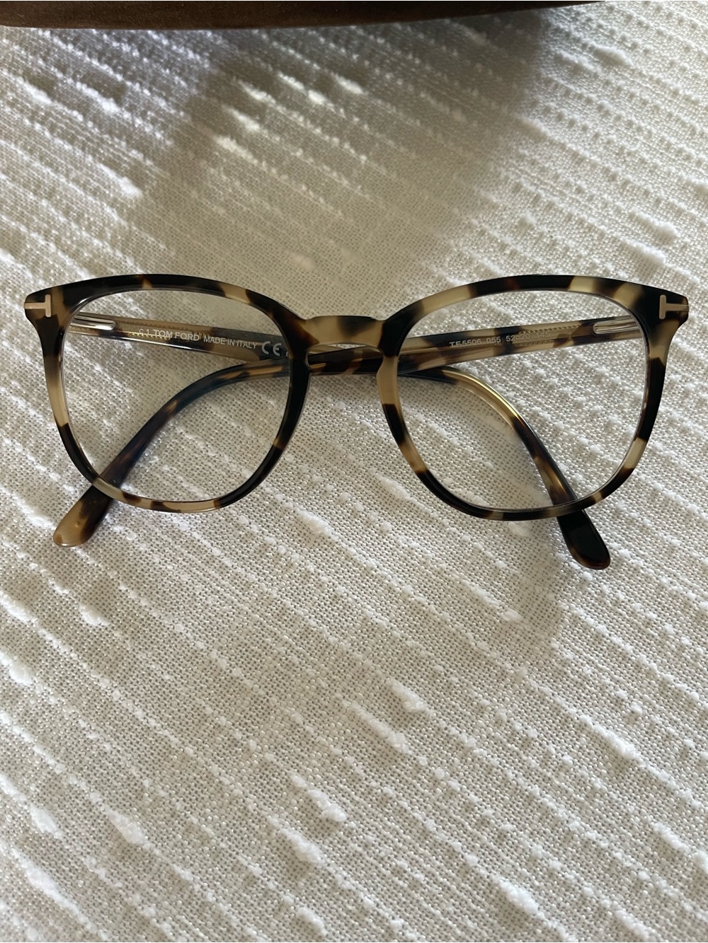 Tom Ford Tortoise Shell Round-Frames - Optical Glasses